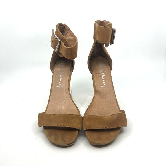 Jeffrey Campbell Brown Suede and Clear Heel Sandals Women's 8 US - Picture 4 of 9